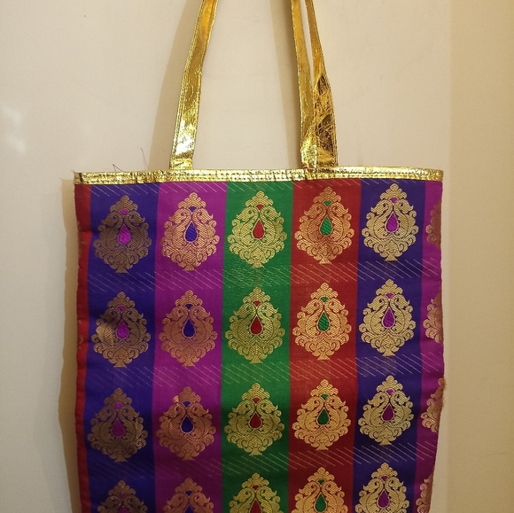 Handmade Rajasthani hand bag(14×12 inches) - Picture 4 of 4